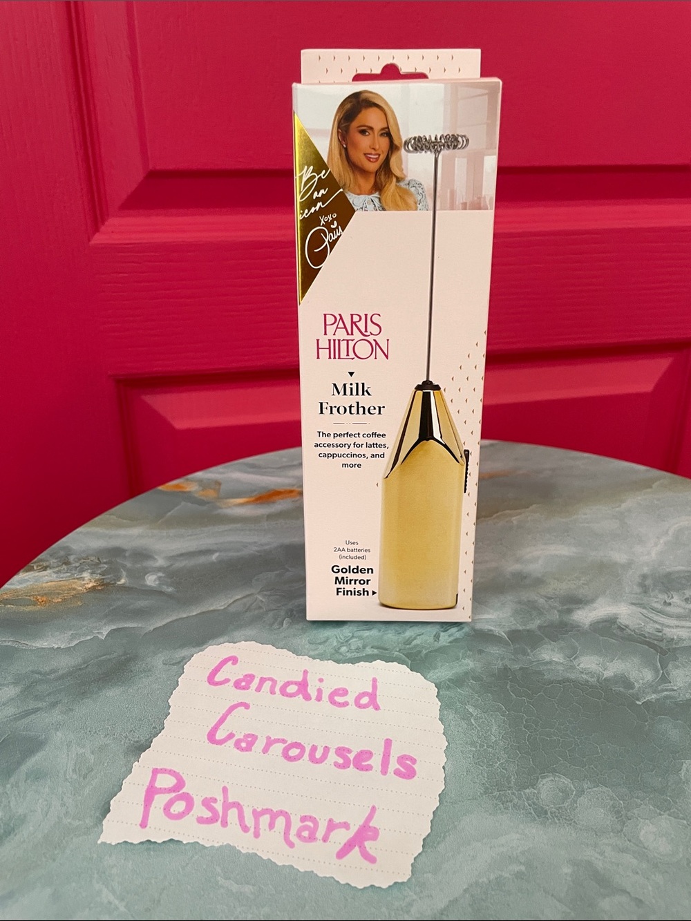 PARIS HILTON - Milk Frother (GOLD) - NEW